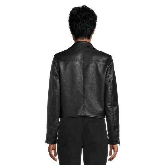 Faux Leather Moto Jacket - Picture 3 of 8